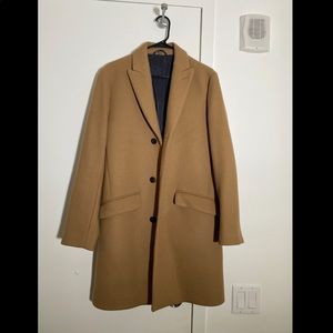 Bonobos Men’s Slim Fit Italian Wool Coat (Camel)